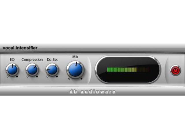 Vocal Intensifier is designed to be easy to use.